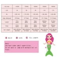 thumbnail image 2 of Mermaid for Swimming Girls Swimsuit Princess Bikini Set Bathing Suit Swimmable Costume (No Monofin), 2 of 6