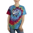thumbnail image 1 of Detroit College Slogan Tie Dye Spiral Women -Image by Shutterstock, Female Large, 1 of 4