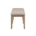 thumbnail image 5 of Bowery Hill Contemporary Six Piece Wood Dining Set in Washed Gray, 5 of 21