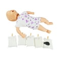 thumbnail image 1 of INTBUYING CPR Bébé Formation Mannequin Corps Étranger Voies Aériennes Obstruction Modèle PVC, 1 of 6