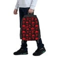 thumbnail image 7 of Balery Red Skulls Backpack for Men and Women - Durable 600D Oxford Cloth -Large Capacity, Water-Resistant School, Travel, and Hiking Bag, 7 of 7