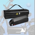 thumbnail image 1 of Bolsa para batería de bicicleta eléctrica con asa , bolsa de transporte de batería ignífuga, protección segura para en bicicleta al aire, 1 of 8