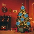 thumbnail image 3 of Hollow Simulation Christmas Flowers Decor Artificial Flowers, 3 of 5