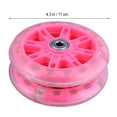 thumbnail image 3 of Miangastore Roues Stabilisatrices Auxiliaires d'Équilibre Fonction Flash Silencieuse Support pour Accessoires de Vélos Rose, 3 of 8
