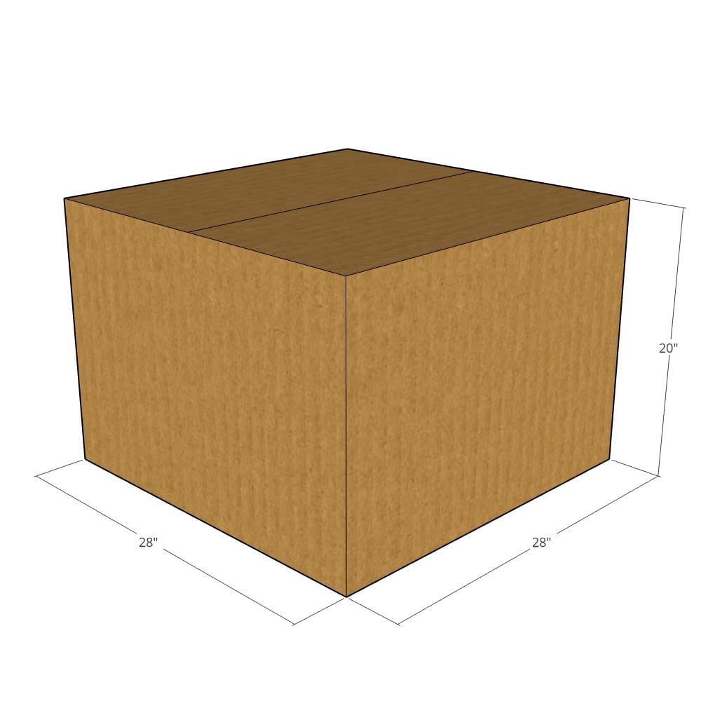 15 New Corrugated Boxes Size 28x28x20 32 ECT