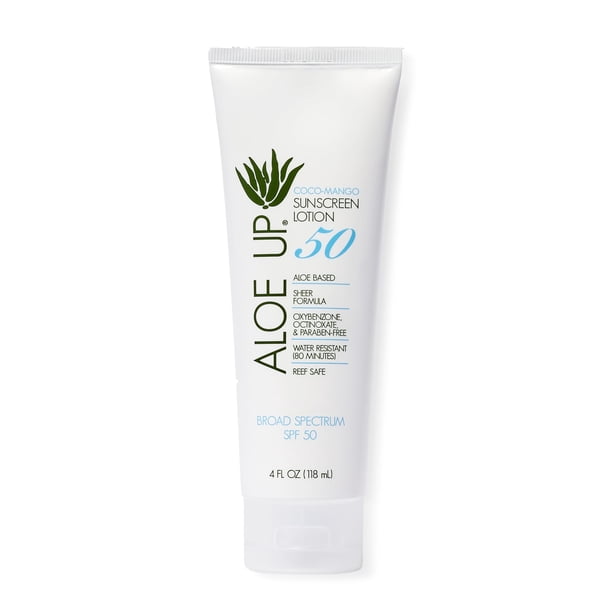 Protector solar ALOE UP SPF 50 para piel sensible 120 ml