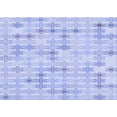 thumbnail image 1 of Ahgly Company Machine Washable Indoor Rectangle Transitional Lavender Blue Area Rugs, 7' x 10', 1 of 7