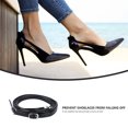 thumbnail image 3 of unbranded 1Par Cordones Desmontables Para Altos Color Negro Resistentes Y Seguros, 3 of 8