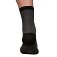 thumbnail image 3 of Copper D Compression Ankle Sleeve - Rayon From Bamboo - Provides Relief from Injuries Comfort Support For Every Day Uses - Light Silver - Small/Medium - 1 Pair, 3 of 5