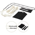 thumbnail image 2 of 48 Inch High Reach Tree Limb Hand Rope Chain Saw, Tree Cutting Rope Chain, Cutting Chain Saw with Blades on Both Sides, Comes with Ropes, Throwing Weight Pouch Bag, 2 of 7