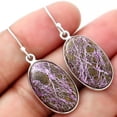 thumbnail image 5 of Desiregem Natural Purpurite - South Africa 925 Sterling Silver Adult Women Earrings Jewelry SDE54918, 5 of 5
