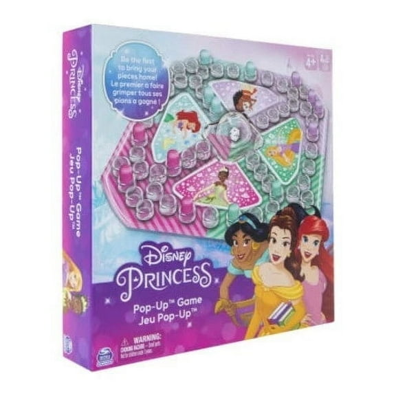 Licensed Women's Disney Princess Pop-Up Board Game, Multicolor