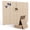 Dark Camel, variant on MYMULIKE 48" x 36" Large White Felt Bulletin Board, 12 Pack Cork Board Alternative with Adhesive Tabs for Wall & Room Decor,Home Office,Classroom Dorm