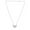 White, variant on Royal Chain AGN2047-18 18 in. Sterling Silver Yellow Diamond Cut Textured Necklace with Lobster Clasp