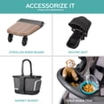 thumbnail image 5 of Sistema de viaje modular Evenflo Pivot Xpand con asiento infantil para automóvil LiteMax con barra antirrebote (Ayrshire Black), 5 of 5