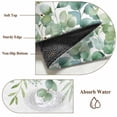 thumbnail image 2 of Green Eucalyptus Leaves Area Rug 6x9 Washable Rug Non Slip Watercolor Spring Summer Botanical Large Area Rug Soft Stainresistant Indoor Floor Carpet for Living Room Bedroom Home Office Dining Room, 2 of 8