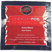 Timothy's World Coffee Kona Blend Coffee Pods, 25ct