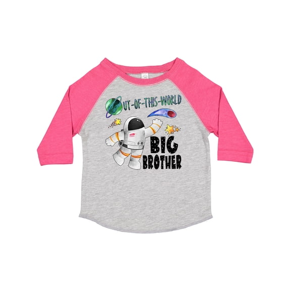Inktastic Out of This World Big Brother Astronaut in Space Boys Toddler T-Shirt