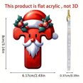 thumbnail image 2 of Christmas Tree Letter Ornaments Complete Alphabet Set For Festive DIY Holiday Craft Decorations, 2 of 2