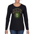 thumbnail image 2 of Wild Bobby U.S. Army Official Seal Women Graphic Long Sleeve Tee, 2 of 6