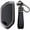 Black-long Keychain, variant on Key Fob Cover Compatible with Kia Telluride EV6 EV9 K4 K5 GT-Line Sportage Carnival 9 Button Leather Metal Zinc Alloy Keychain Case Holder Protector,Black-long Keychain