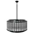 thumbnail image 7 of Avenue Lighting Hf1928 Waldorf 12 Light 31" Wide Drum Chandelier - Polished Gunmetal, 7 of 7