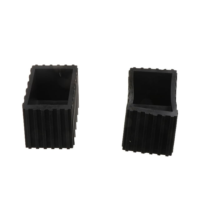 Tapa de extremo cuadrada de 2 piezas, cubierta de tubo para equipo de Fitness y gimnasio, para sala de gimnasio resistente Tipo F