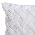 thumbnail image 5 of año / Decoraciones navideñas Funda de almohada cuadrada decorativa de suave de ín Funda de almohada, Decoración para hogar para f Blanco Soledad Funda de almohada de terciopelo, 5 of 5