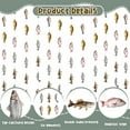 thumbnail image 6 of Fishing Party Hanging Banner Gone Fishing Party Supplies Fish Hanging Garlands Gone Fishing Streamers Fisherman Garland Fishing Themed Hanging Swirl Fisherman Party Decorations, 6 of 7