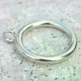 thumbnail image 3 of Silver Metal Curtain Ring On Rod For Hooks Curtain Clips Black Hanging Ring Curtain Stainless Steel Shower Curtain Rings CP055&2, 3 of 5