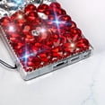 thumbnail image 4 of Compatible with Galaxy S23 Ultra Bling Case Luxury 3D Sparkle Diamond Crystal Rhinestones for Women Girls Glitter Case with Cute Furry Plush Ball Pendant Soft TPU Bumper Shiny Gemstone Cover, 4 of 12