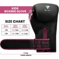 thumbnail image 3 of RDX Boxing Gloves for Kids, Maya Hide Leather Junior Champions Punching Training Gloves for Boxing, MMA, Muay Thai Gloves with Ventilated Palm, 3 of 9