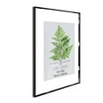 thumbnail image 2 of 16" x 20" Home Black Metal Float Picture Frame by Studio Decor - Includes Pre-attached Hanging Hardware - Horizontal or Vertical Display - 1 Pack, 2 of 5
