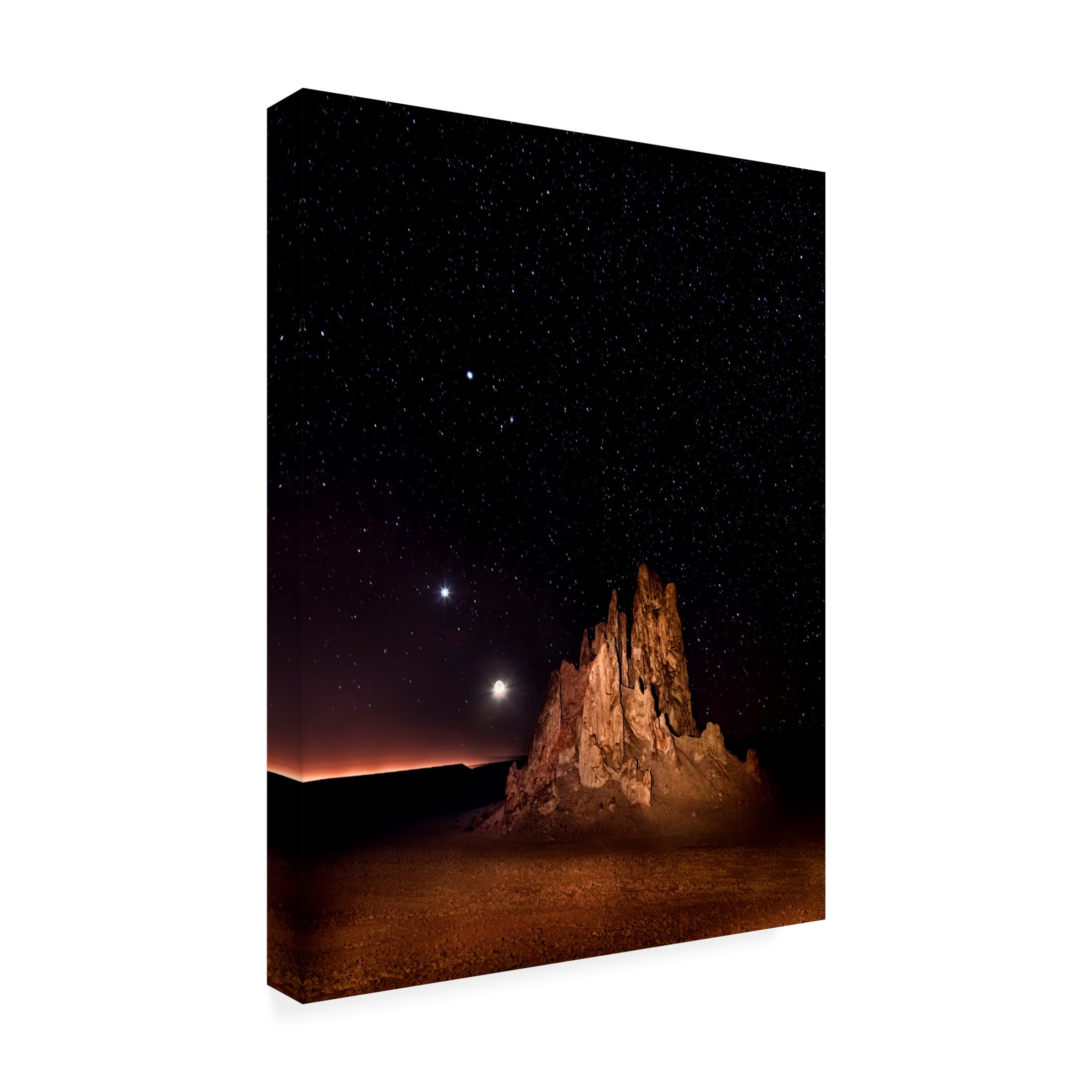 Trademark Fine Art David Drost Monument to the Sky I Canvas Wall Art