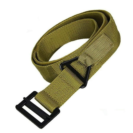 VMESZQFG Men s Elastic Belt Belt And Wallet Combo for Men Men s Outdoor Sports Nylon Waistband Canvas Belt Dazzling Glove Holder for Duty Belt Black