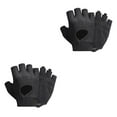 thumbnail image 2 of Wweixi 1 Pair Sports Gloves Portable Outdoor Cycling Breathable Shock Absorption Mitts Elastic Nonslip Riding Protection Mittens Black S 2PCS, 2 of 6