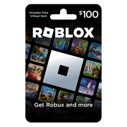 Roblox $100 Gift Card [Physical] + Exclusive 'The Hunt' Virtual Item