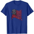 thumbnail image 5 of Levmjia Womens Top Printed T-Shirt Short Sleeve Round Neck Casual Fashion Independence Day Comfortable Pullover Tee Daily Wear, 5 of 5