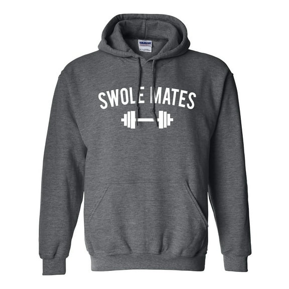 Swole Mates Adult Hooded Sweatshirt