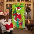 thumbnail image 4 of How the Grinch Stole Christmas THE 2024 Grinch Christmas Door Cover,Christmas Door Decoration, Front Door Decor Holiday Xmas Party Supplies 78.7x35.4Inch, 4 of 5