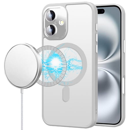 For iPhone 16 Plus 6.7 inch Complete Protection HQ Hybrid with Metal Tempered Camera Glass - Clear
