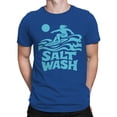 thumbnail image 2 of Surfing Adventure - Salt Wash Men's T-shirt Blue, 2 of 3