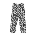 thumbnail image 4 of Xecao Tulips Flowers Men's Straight Lounge Pajama Pants: The Ultimate in Comfortable Sleepwear, 4 of 9