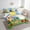 Red Black Green Grey Yellow, variant on Hedgehog Comforter Set 7 Piece Bed in a Bag Twin,Rainbow Sun Bedding Sets Cartoon Wildlife Sheet Set With Comforter,Ladybug Wild Animal Bed Set