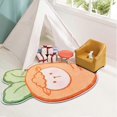 thumbnail image 4 of Thick Soft Fluffy Shaped Rug, Faux Sheepskin Fur Rug, 5280CM Shaggy Area Rugs for Bedroom, Living Room, Sofa, Floor Mat, 4 of 5