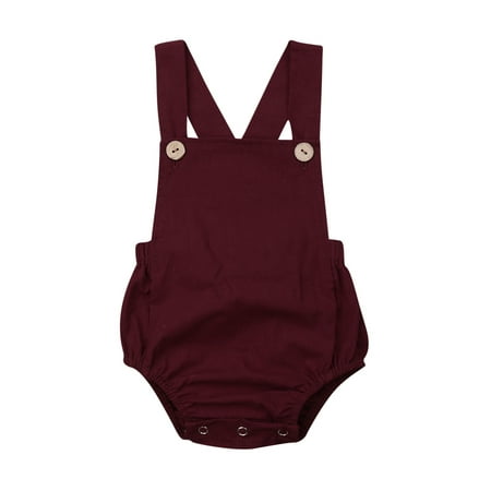 

Newborn Boy Girl Sleeveless Summer Romper Jumpsuit