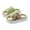 t-325Green912, variant on CAIVO Girls Shoes Boys Kids Home Slides Indoor Floor Cute Cartoon Soft Comfortable Non- Linen Slipper Cute Sandals Kids Birthday Party Footwear