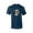 Heather Navy, variant on Drum Short Sleeve T-shirt Rock 101 Abe Lincoln Drumming Drummer Rock Funny Abraham Retro Heavy Metal -Sportsgray-XL