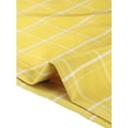 thumbnail image 6 of INSPIRE CHIC Women's Christmas Peter Pan Dress 60s Color Block Mini Long Sleeve Dresses M Yellow, 6 of 8