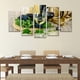 thumbnail image 3 of Juego de Cuadros Decorativos, Cata de Vinos Blanco y Tinto, Estilo Rústico Luminoso, 5 Piezas, Ideal para Terrazas y Comedores, 150x80cm, 3 of 5
